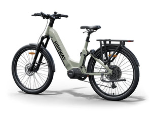HIMIWAY A7 PRO 500 w Step Thru Ebike 27.5x2.4 Fat Electric Beach Cruiser eBike - Beach Cruiser eBike - HIMIW|BEACH|LIGHT|0166 eBike Super Shop