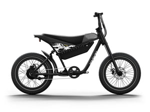 HIMIWAY C5 Sport 750 w Step Over Ebike 20x4 Fat Electric e - Moto Style eBike - Moto Style eBike - HIMIW|MOTO|BLACK|0753 eBike Super Shop