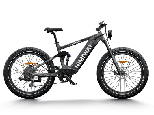 HIMIWAY Cobra 1000 w Step Over Ebike 26x4.5 Fat Electric Fat Tire Mountain eBike - Mountain eBike - eBike Super Shop