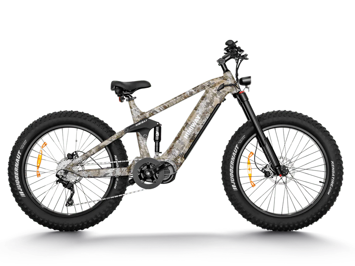 HIMIWAY Cobra PRO 1000 w Step Over Ebike 26x4.8 Fat Electric Fat Tire Mountain eBike - Mountain eBike - eBike Super Shop