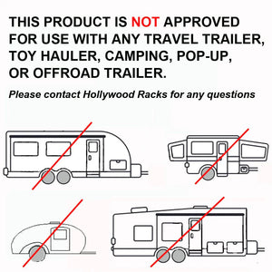 Hollywood eBike Rack - RV Rider eBike Rack Electric Bike Rack for RVs - Bike Rack - HOLLY|1831 eBike Super Shop