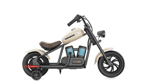 HYPER GOGO Challenger 12 Plus + Training Wheels - Kids - HYPER|Chall|Beige eBike Super Shop