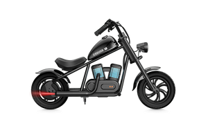 HYPER GOGO Cruiser 12 Plus Kids Electric Mini Motorcycle eBike - 21.9v 160 w - Youth eMotorcycle - HYPER|BLACKNOTR|2256 eBike Super Shop