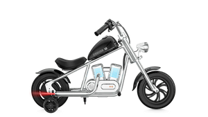 HYPER GOGO Cruiser 12 Plus (W APP) Kids Electric Mini Motorcycle eBike - 21.9v 160 w - Youth eMotorcycle - HYPER|BLACKTRAIN|2267 eBike Super Shop