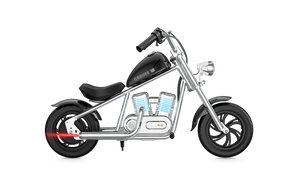 HYPER GOGO Cruiser 12 Plus (W APP) Kids Electric Mini Motorcycle eBike - 21.9v 160 w - Youth eMotorcycle - HYPER|BLACKNOTR|2268 eBike Super Shop
