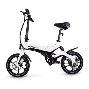 JUPITER Electric Folding eBike Discovery X5 - Folding Step Over 350 w Electric Micro eBike - Folding Ebike - JUPIT|BLACK|1847 eBike Super Shop