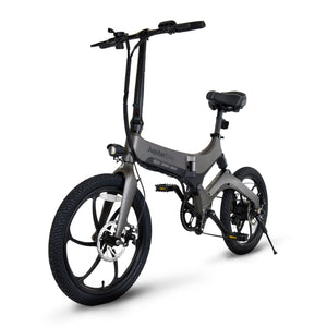 JUPITER Electric Folding eBike Discovery X7 - Folding Step Over 350 w - Folding Ebike - JUPIT|GREY|1854 eBike Super Shop