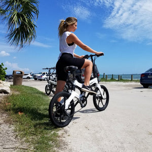 JUPITER Electric Folding eBike Discovery X7 - Folding Step Over 350 w - Folding Ebike - JUPIT|WHITE|1852 eBike Super Shop