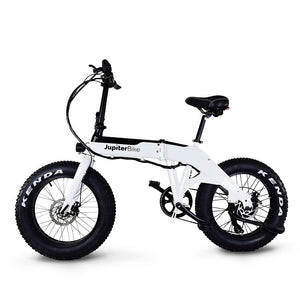 JUPITER Folding Fat Tire eBike Defiant - Folding Step Over 750 w Electric Folding eBike - Folding Ebike - JUPIT|BLACK|1836 eBike Super Shop
