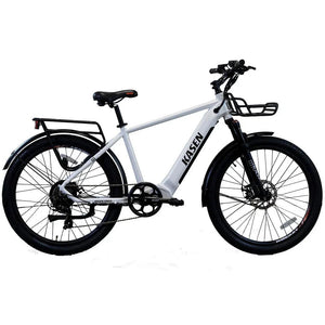 KASEN Cross 500 w Step Over Ebike 27.5X2.4 Urban Electric Urban eBike - Urban eBike - KASEN|URBAN|WHITE|0243 eBike Super Shop