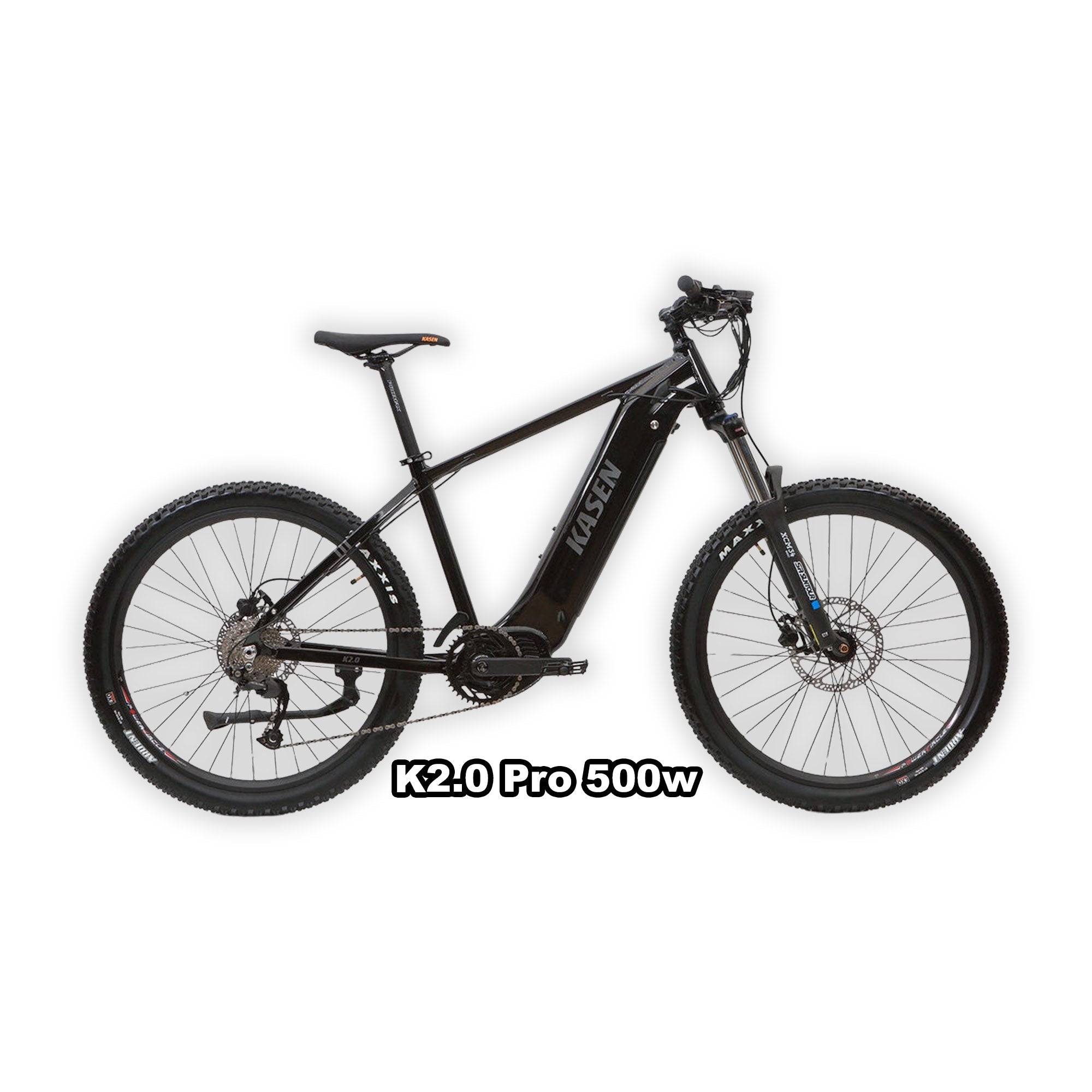 eBike Kasen K2.0 Pro 500w - Black - Ready to Ride
