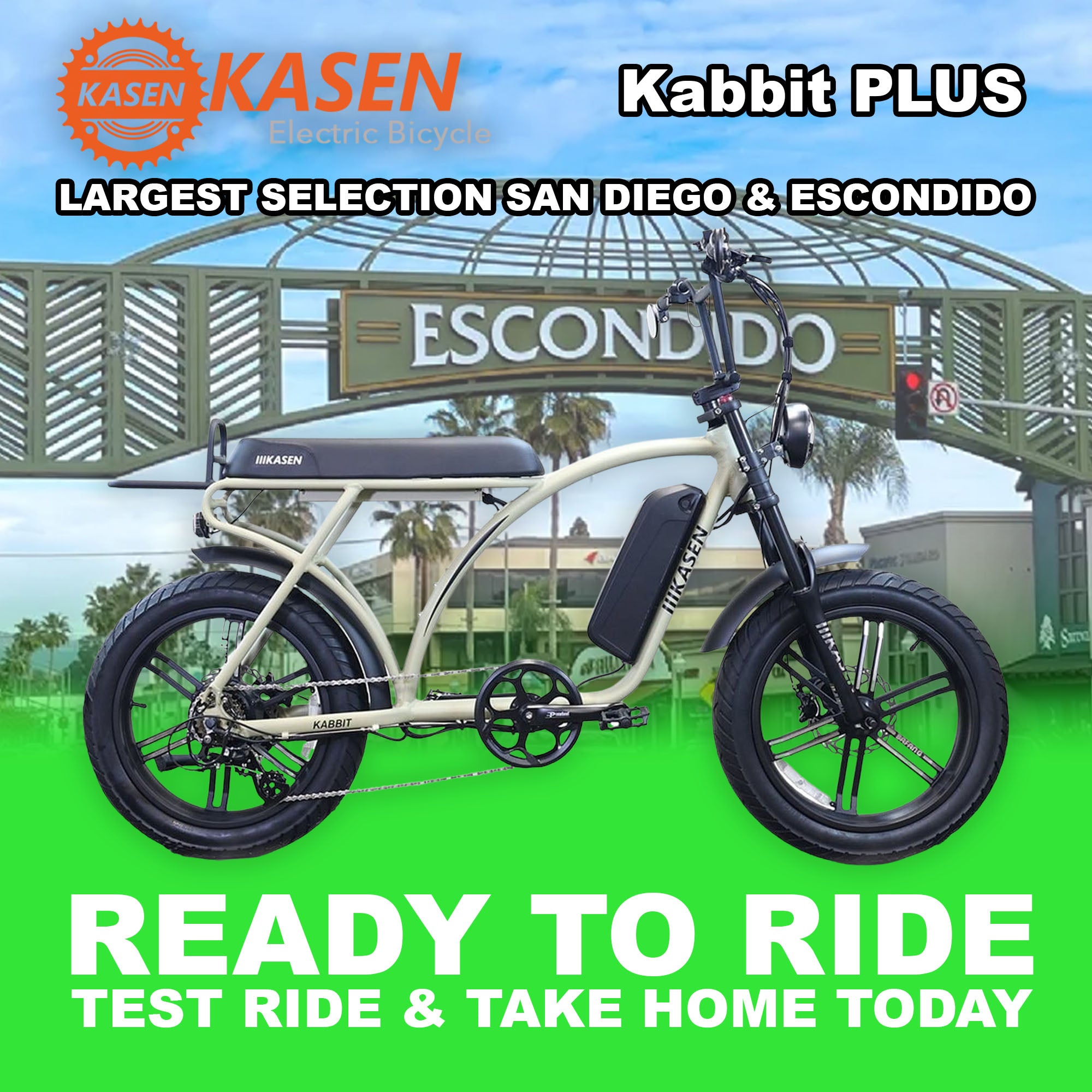eBike Kasen Kabbit Plus - Sand - Ready to Ride