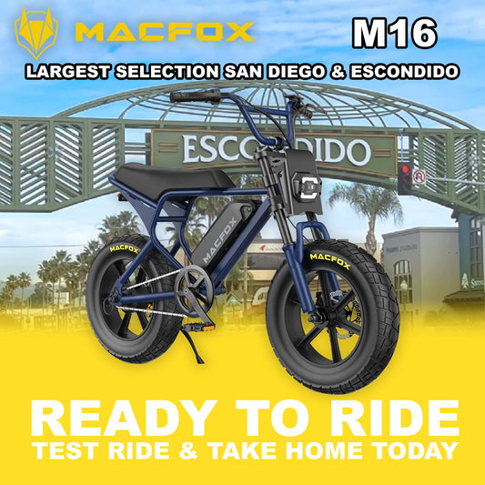 eBike Macfox - X7 Mini - Navy Blue - Ready to Ride