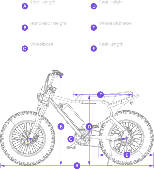 Macfox size guide chart displaying measurements for various clothing sizes, including chest, waist, hip, and length dimensions in centimeters and inches.