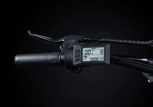 MACFOX X1S Commuter Electric e - Moto Style eBike - Step Over 500 w Electric Mini Fat Tire eBike - Moto Style Bike - MACFO|SINGLBLACK|2349 eBike Super Shop