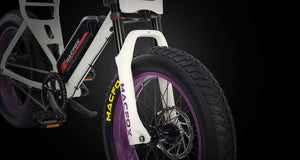 MACFOX X1S x Bs.zay Electric e - Moto Style eBike - Step Over 500 w Electric Mini Fat Tire eBike - Moto Style Bike - MACFO|SINGL|2342 eBike Super Shop