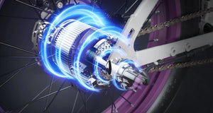 MACFOX X1S x Bs.zay Electric e - Moto Style eBike - Step Over 500 w Electric Mini Fat Tire eBike - Moto Style Bike - MACFO|SINGL|2342 eBike Super Shop