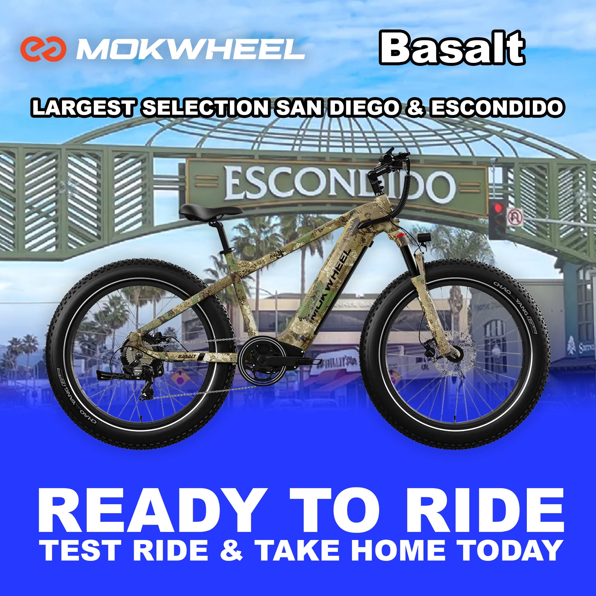eBike Mokwheel Basalt - Camo - Ready to Ride