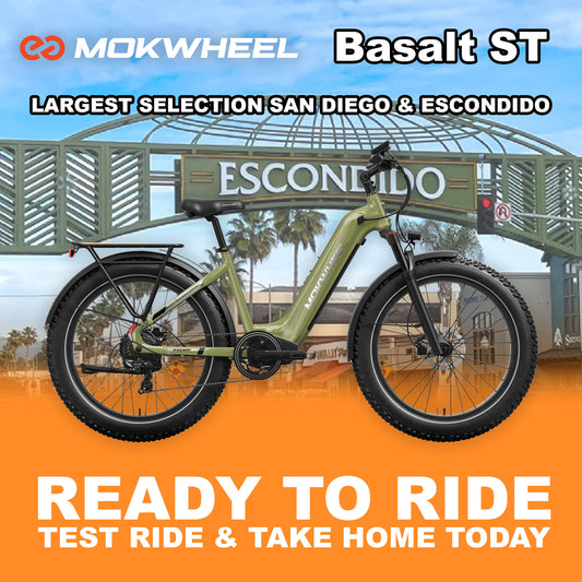 eBike Mokwheel Basalt ST - Green L - Ready to Ride