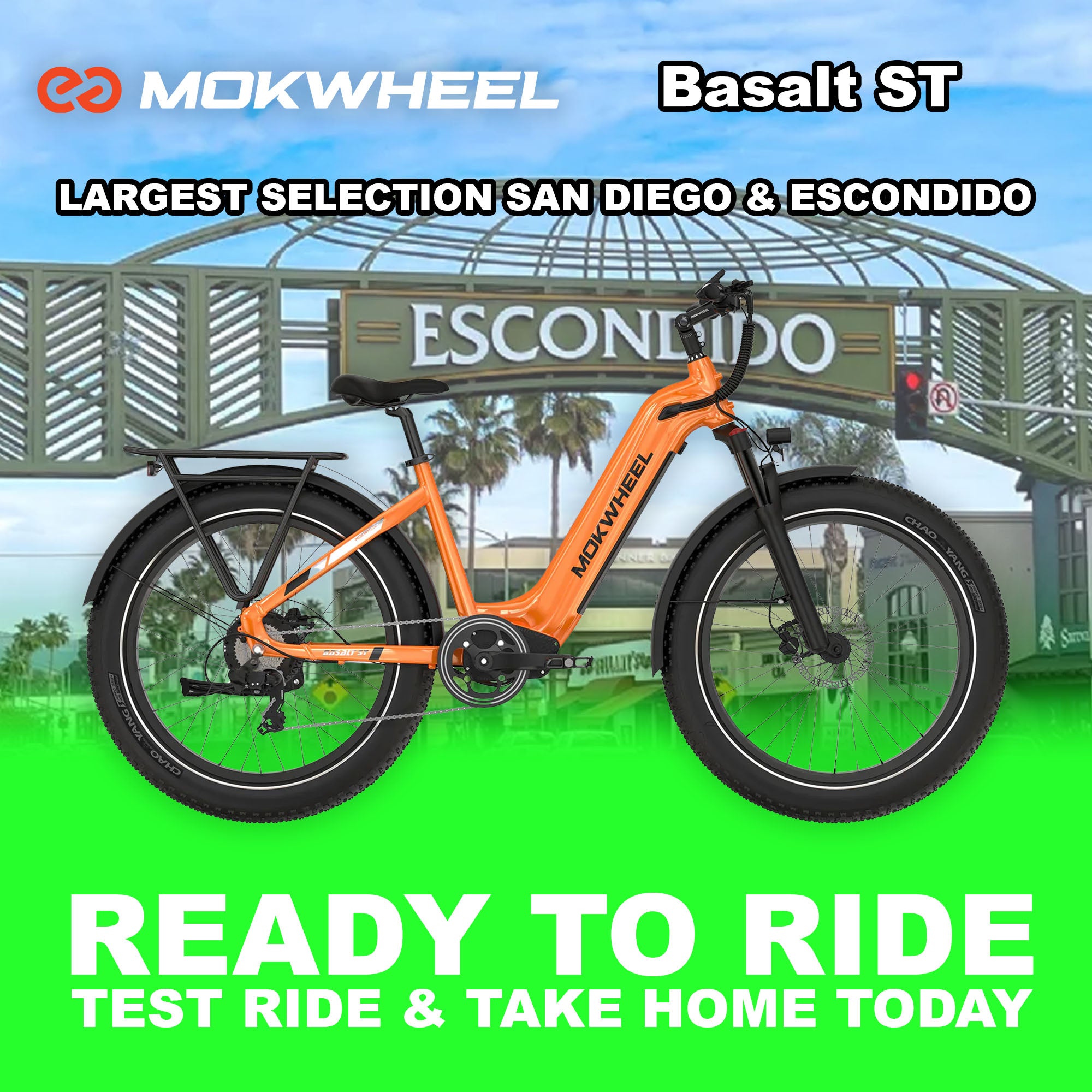 eBike Mokwheel Basalt ST - Orange L - Ready to Ride