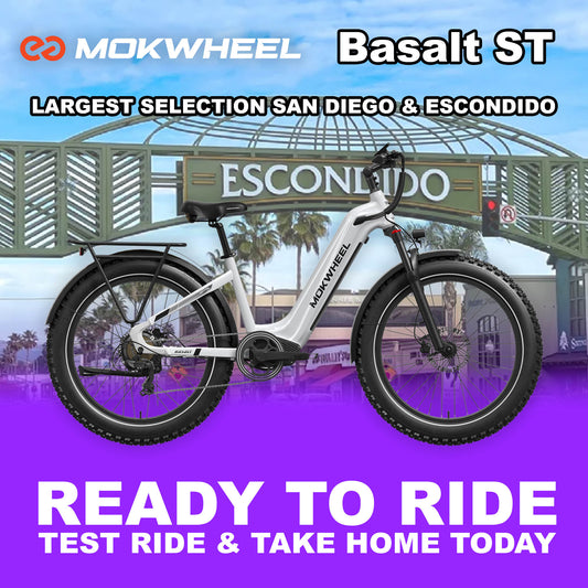 eBike Mokwheel Basalt ST - White S - Ready to Ride