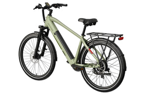 MOKWHEEL Mesa Light 2.0 350 w Step Over Ebike 27.5x2.4 Urban Electric Commuter Bike - Road eBike - MOKWH|WHITE|1535 eBike Super Shop