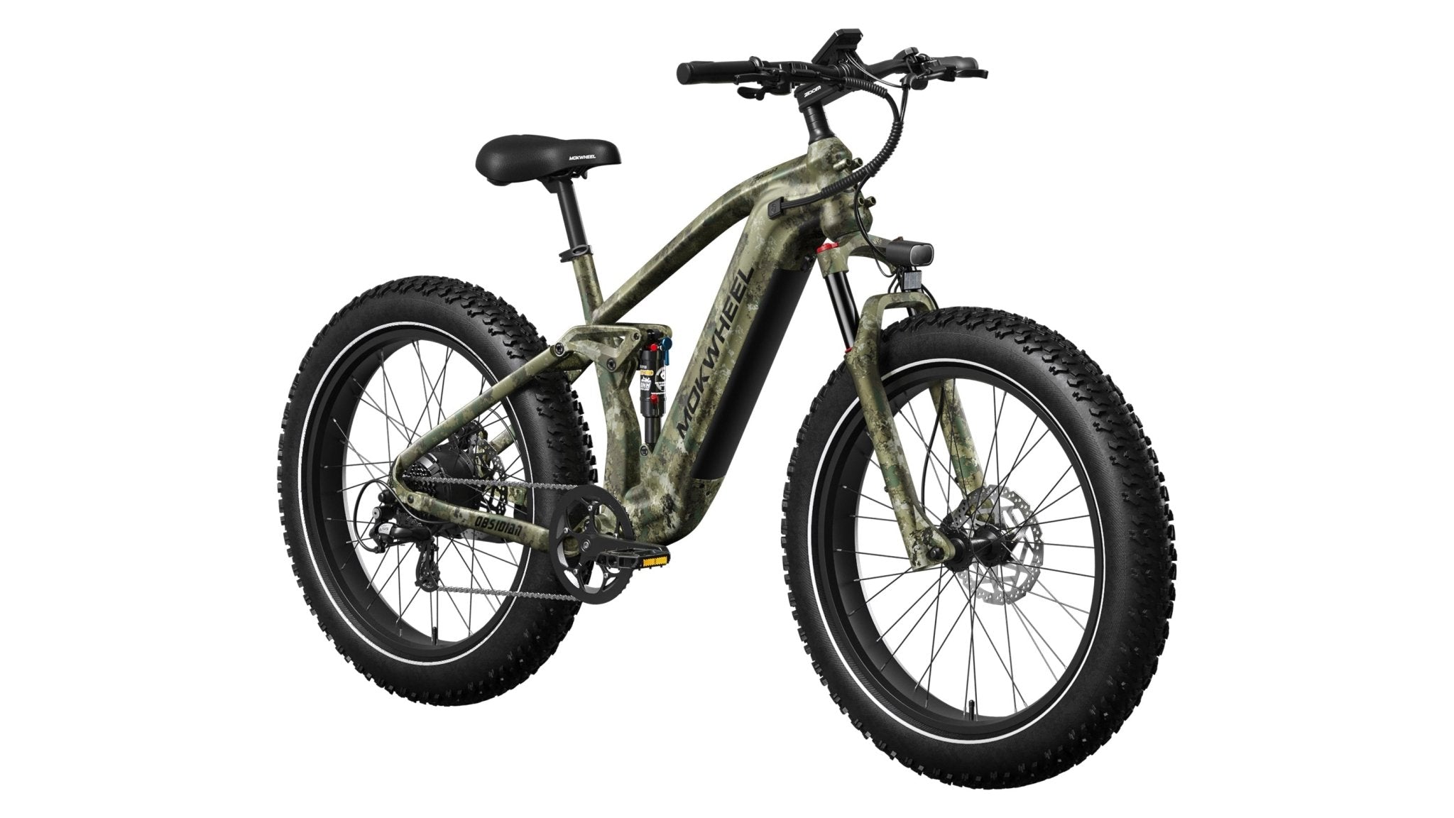 MOKWHEEL Obsidian - Step Thru - MOKWH|Obsid|Camo eBike Super Shop