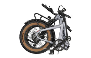 MOKWHEEL Slate 500 w Step Thru Ebike 20x3 Road Electric Folding eBike - Folding Ebike - eBike Super Shop