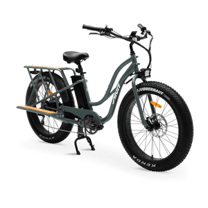 MURF Alpha Cargo Fat Tire Electric Cargo Beach Cruiser eBike - 52v 750 w Electric Cargo eBike - Cargo eBike - MURF|SEABR|2306 eBike Super Shop
