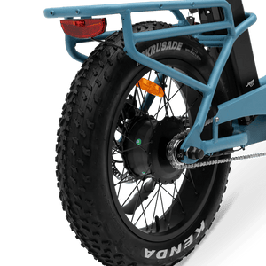 MURF Electric Urban eBike Higgs Step - Thru - 52v 750 w Fat Tire Electric Beach Cruiser eBike - Fat Tire Cruiser eBike - MURF|BLACK|2286 eBike Super Shop