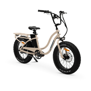 MURF Electric Urban eBike Higgs Step - Thru - 52v 750 w Fat Tire Electric Beach Cruiser eBike - Fat Tire Cruiser eBike - MURF|BONE|2288 eBike Super Shop