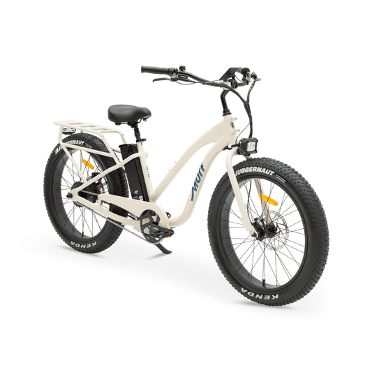 MURF Fat Tire Electric Beach Cruiser eBike Alpha ST - 52v 750 w Electric Beach Cruiser eBike - Fat Tire Cruiser eBike - MURF|BLACK|2293 eBike Super Shop