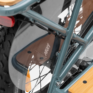 MURF Higgs Cargo Fat Tire Electric Cargo Beach Cruiser eBike - 52v 750 w Electric Cargo eBike - Cargo eBike - MURF|BLACK|2302 eBike Super Shop