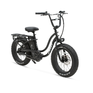 MURF Higgs Step - Thru Fat Tire eBike - Fat Tire eBike - MURF|BLACK|2286 eBike Super Shop