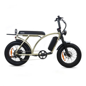 Kasen Kabbit Classic eBike in sand color, side view, displayed on a white background