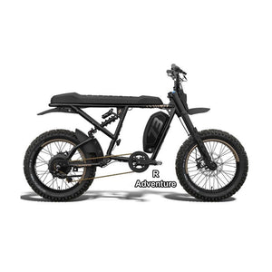 Super73 R Adventure SE Bandit eMOTO eBike in original packaging, unopened box, product image
