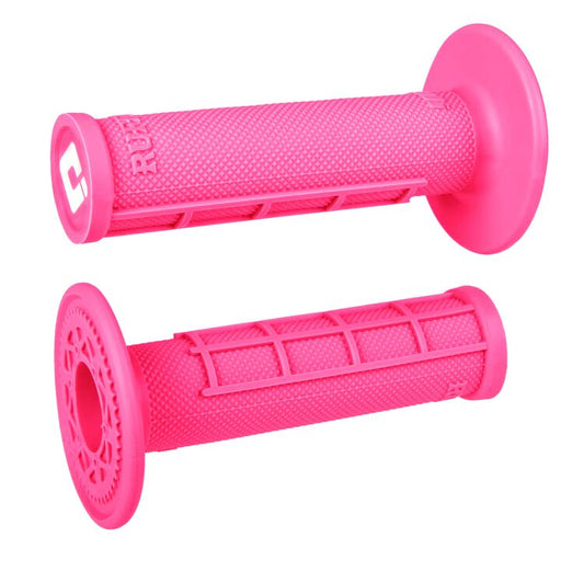 eMOTO Grips - Pink ODI Half Waffle Grips