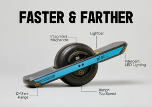 ONE WHEEL Pint X 750w eSkateboard Urban Electric One Wheel Skateboard - OneWheel - 2100000000771 eBike Super Shop