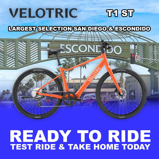 eBike Velotric T1 ST - Lava - Ready to Ride Product Image R2R 1