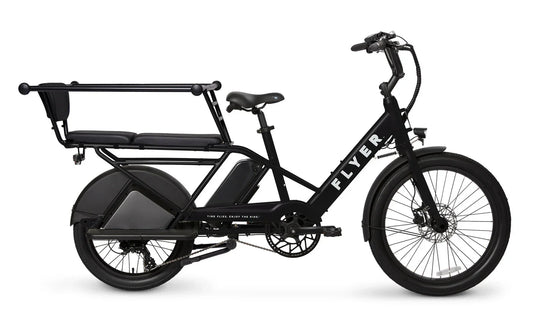 RADIO FLYER Via 500w Step Thru eBike 24x2.4 Street Electric Cargo eBike