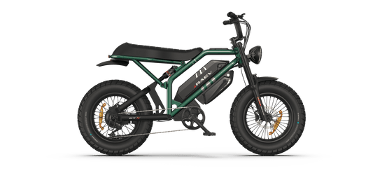 RAEV Bullet GTX Emoto eBike – 1500W Electric e-moto style Bike with Dual Suspension