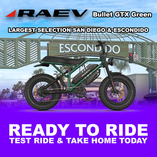 eBike Raev Bullet GTX - Green - Ready to Ride