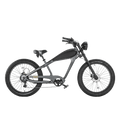 REVI Cheetah 750w Step Over Ebike 26x4 Fat Tire Electric Vintage eBike - Fat Tire Cruiser eBike - eBike Super Shop