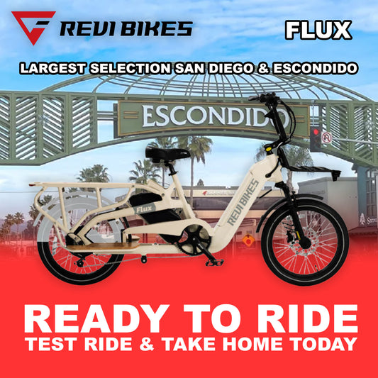 eBike Revi Flux - Cream - Ready to Ride