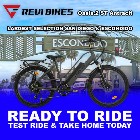 eBike Revi Oasis.2 ST - Antracit - Ready to Ride