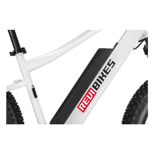 REVI Predator 750w Step Over Ebike 26x4 Fat Tire Electric Fat Tire Mountain eBike - Mountain eBike - REVI|MOUNT|GREY|0034 eBike Super Shop