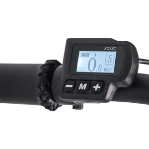 REVI Predator 750w Step Over Ebike 26x4 Fat Tire Electric Fat Tire Mountain eBike - Mountain eBike - REVI|MOUNT|GREY|0034 eBike Super Shop