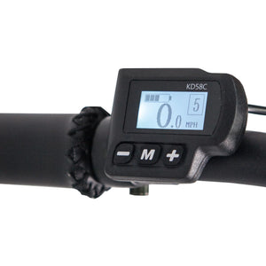 REVI Predator 750w Step Over Ebike 26x4 Fat Tire Electric Fat Tire Mountain eBike - Mountain eBike - REVI|MOUNT|GREY|0034 eBike Super Shop