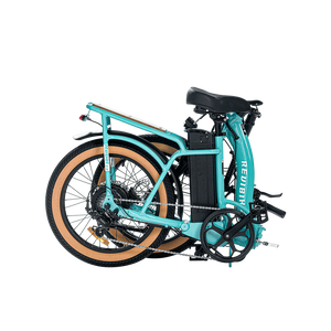 REVI Rebel 2 750w Step Thru Ebike 20x3 Fat Tire Electric Folding eBike - Folding Ebike - eBike Super Shop