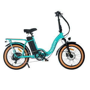 REVI Rebel 2 750w Step Thru Ebike 20x3 Fat Tire Electric Folding eBike - Folding Ebike - eBike Super Shop